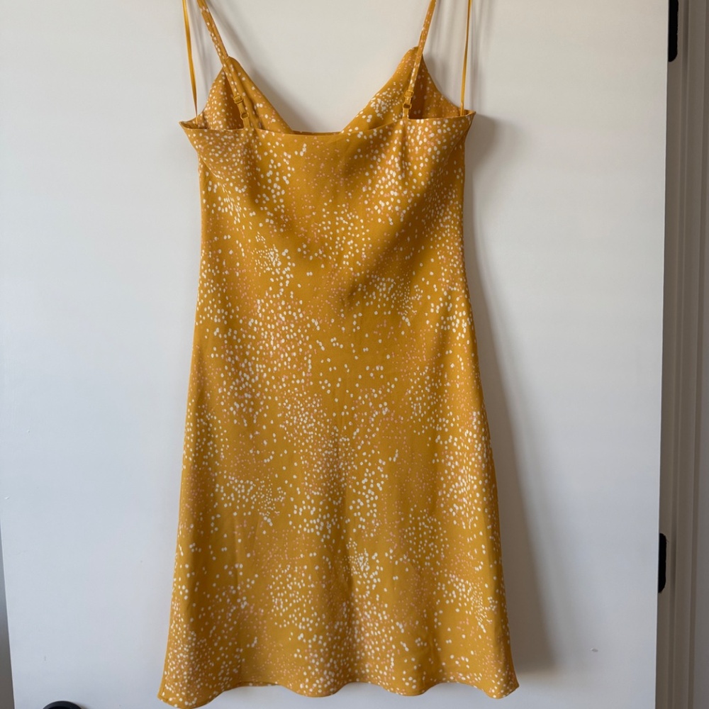 Express Yellow Mini Dress - Picture 3 of 4